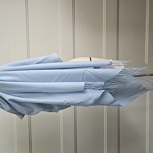 Baby blue Cashmere pashmina shawl from Nordstrom